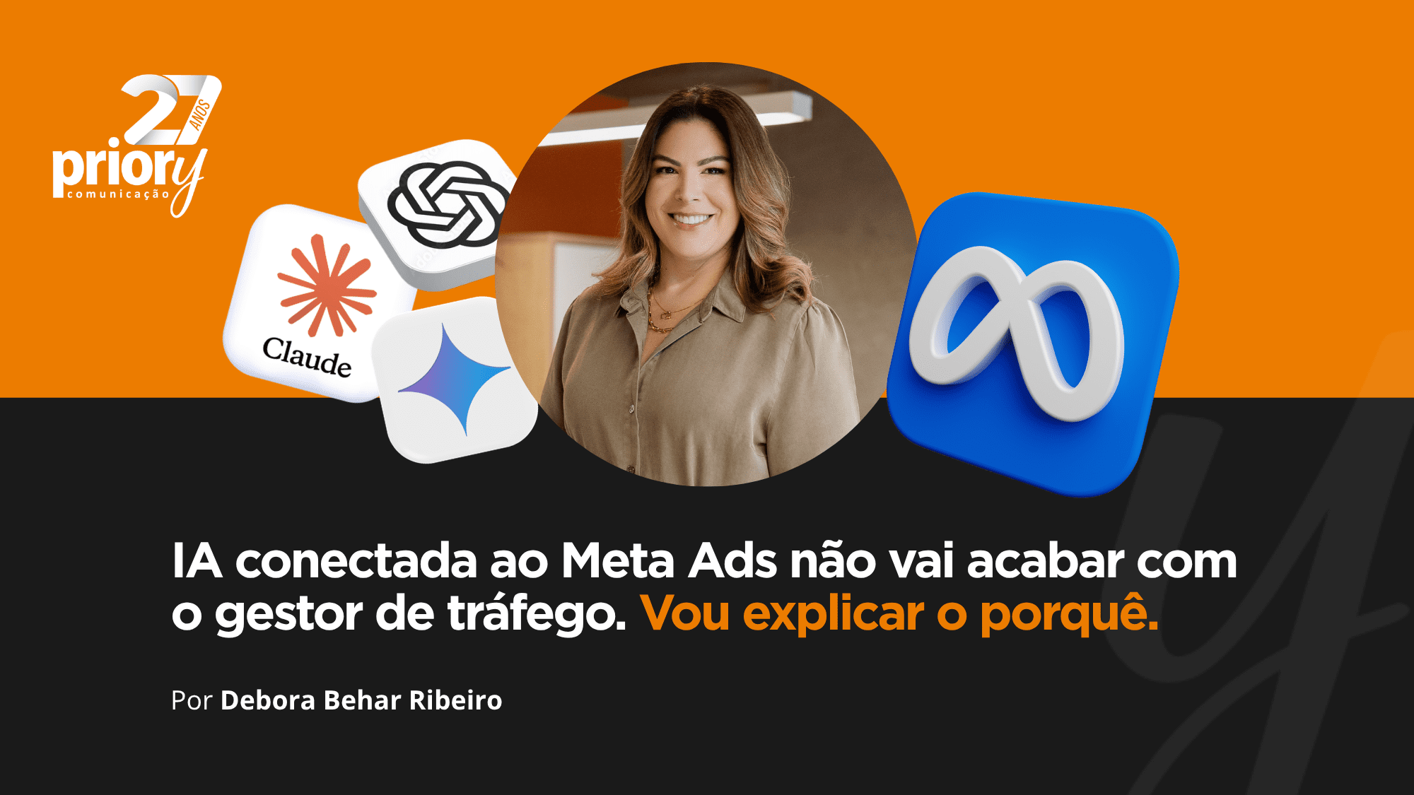 Foto IA conectada ao Meta Ads não vai acabar com o gestor de tráfego. Vou explicar o porquê.